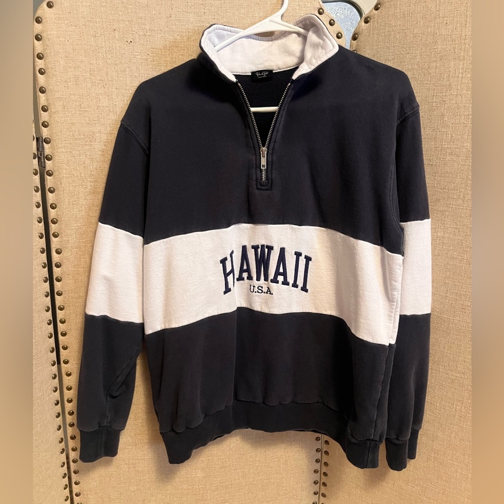 John Galt quarter zip sweater sweatshirt